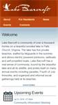 Mobile Screenshot of lakebarcroft.org